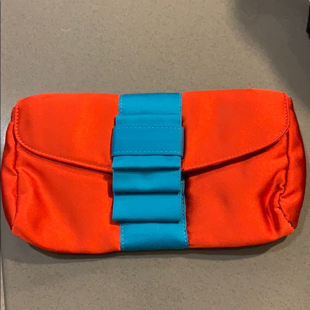 Jcrew silk clutch